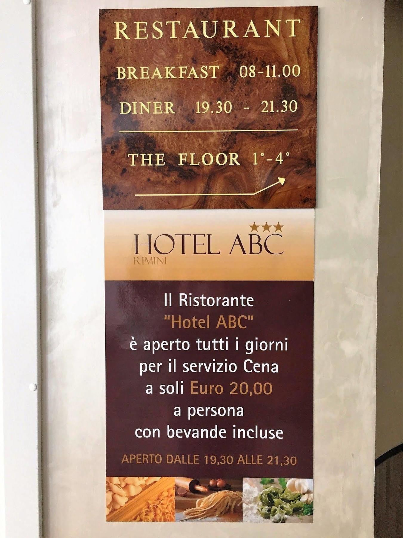 Abc Hotel Rimini Exteriér fotografie
